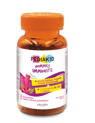 Pediakid Gommes Immunité 60 Gummies