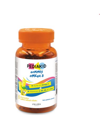 Pediakid Gommes Omega 3 60 Gummies