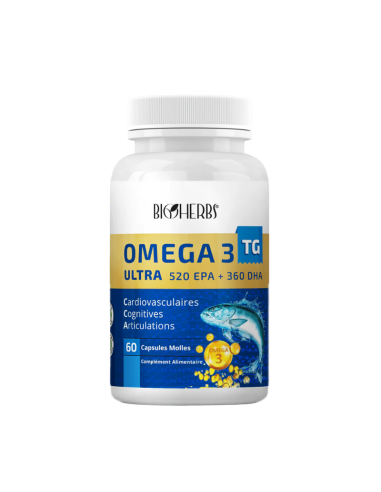 Bioherbs OMÉGA 3 TG 60 capsules