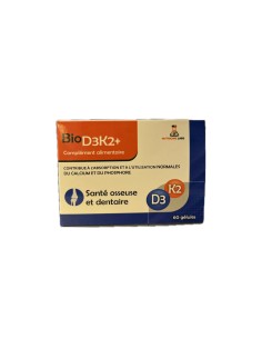 NUTRIOME LABS BIO D3K2 60 Gélules
