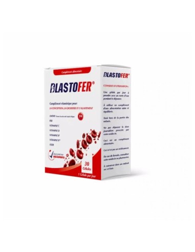 Blastofer 30 gélules