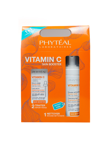 Phyteal Coffret Vitamine C Sérum Visage + Mousse Offerte