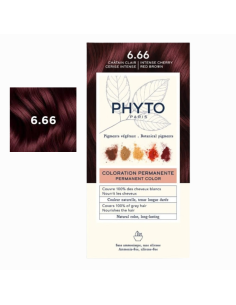 Phyto Color 6.66 Chatain Clair Cerise Intense