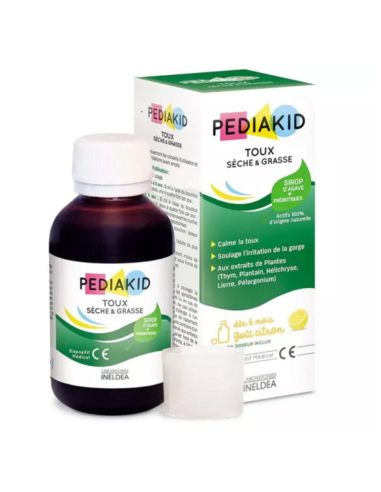 Pediakid Sirop Toux Séche et Grasse...