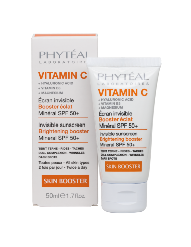 Phytéal Vitamine C Ecran Invisible Spf50+ 100% Minéral 50 ML