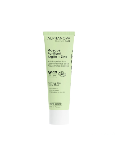 Alphanova Thermal Care Masque Purifiant Argile + Zinc Perfect+ 50ML