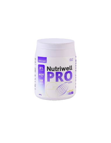 NUTRIWELL PRO POUDRE DE PROTEINES 400GR