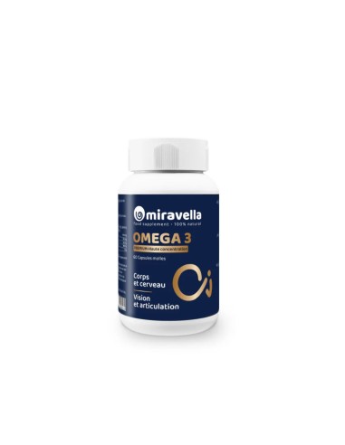 Miravella OMEGA 3 60 gélules