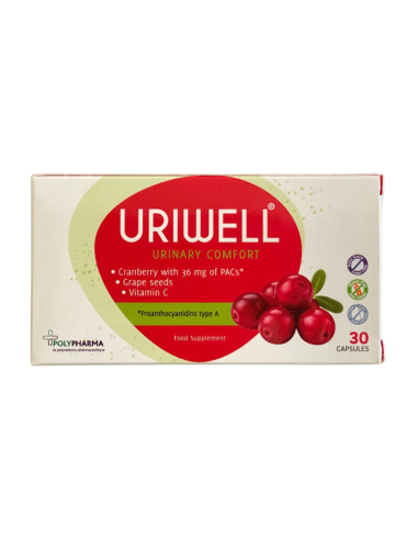 Uriwell Confort Urinaire 30 Gélules