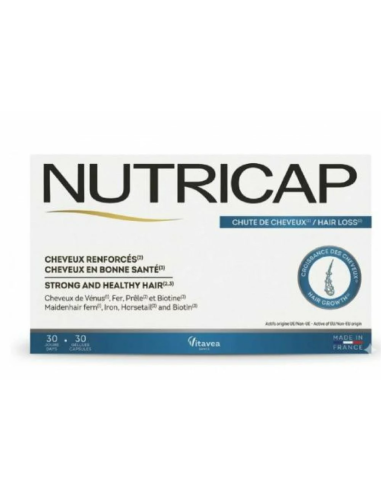 Nutricap Comprimés Anti chute Boite de 30 Gélules