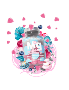 LES ESSENTIELLES LAB MAGNESIUM+VITAMINE B6 GUMMIES FRUITS ROUGES 60 GUMMIES