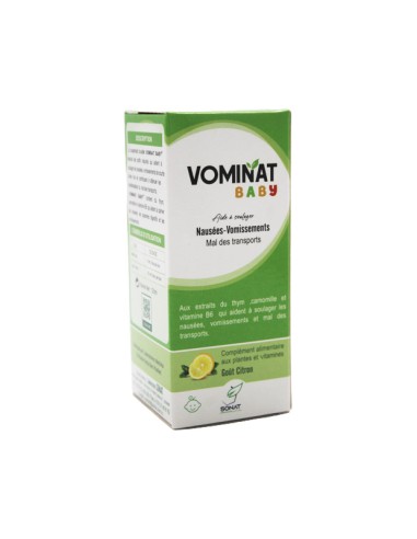 VOMINAT BABY VOMISSEMENTS SIROP 120ML
