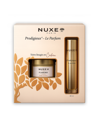 NUXE Coffret Prodigieux Le Parfum 30ML+BOUGIE (OFFERT)