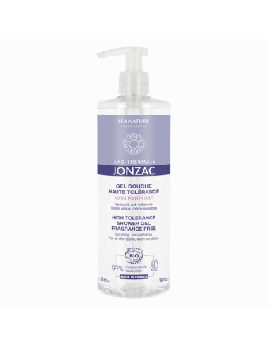 Jonzac Reactive Gel Douche Apaisant Bio 500 ml
