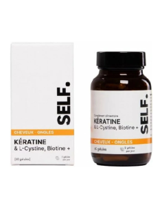 Self KERATINE & LCYSTINE BIOTINE+ 60 GELULES