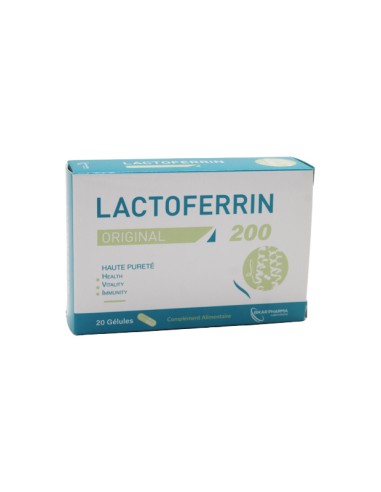 LACTOFERRIN Original 200 20 GELULES