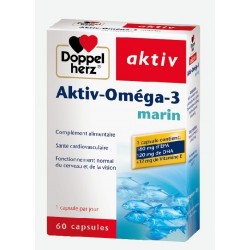 Doppel Herz AKTIV Omega 3 60 Gélules