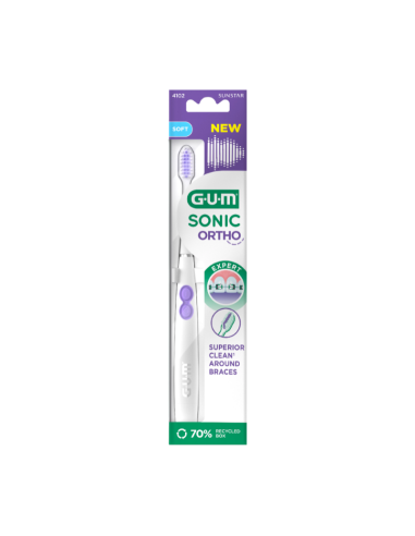 Gum Brosse a dent électrique Sonic Ortho Souple 4102