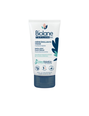 Biolane TOPILANE Crème Emolliente Visage 50ML