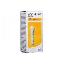 Accuchek Lancettes Softclix Boite de 25