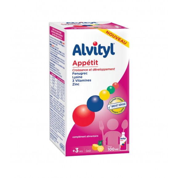 Alvityl Appétit Sirop 100ml