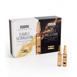 Isdin Flavo C Day And Night 2*10 Ampoules de 2ml