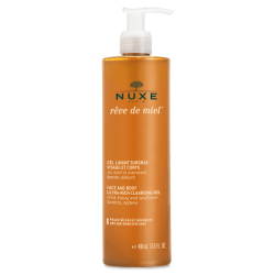 Nuxe Rêve de miel Gel lavant surgras visage et corps 400ml