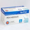 Verifine Aiguilles stylos à insuline 8 mm