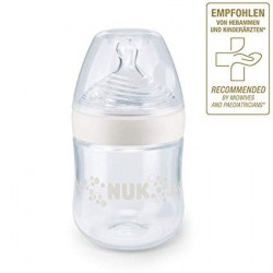 Nuk Biberon Nature sense 120ml en verre Température Control Garçon 2