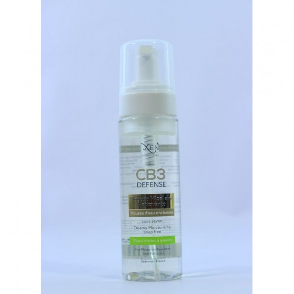 Xen Cb3 Defense Mousse Micellaire Peau Mixte à Grasse 200ml