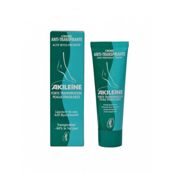 Akileine Crème anti transpirante 50ml