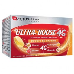 Forté Pharma Vitalité 4G Ultra boost Effervescent Boite de 20 Gélules
