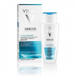 Vichy Dercos Shampoing Ultra Apaisant Cheveux Secs 200ML