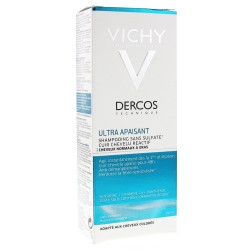 Vichy Dercos Shampoing Ultra Apaisant Cheveux Normaux à Gras 200ML