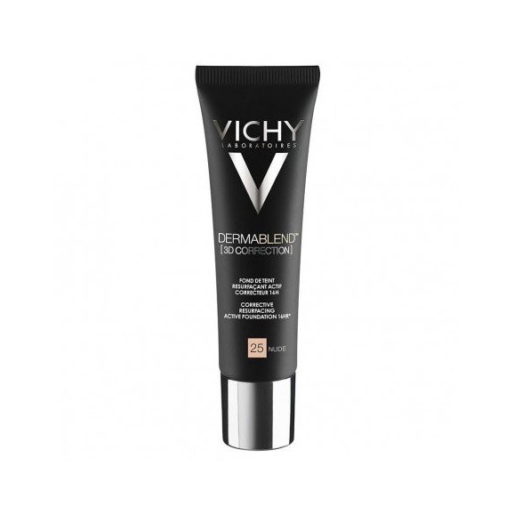 Vichy dermablend 3D Correction Fond de Teint 25 Nude 30mL