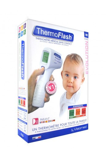 Thermoflash Thermomètre frontale Sans Contact