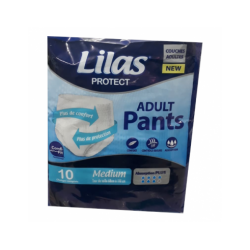 Lilas Couche Adulte Pants Medium Boite de 10