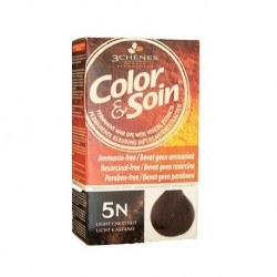 3 chênes Color & Soin coloration 5N châtain Clair 135ml