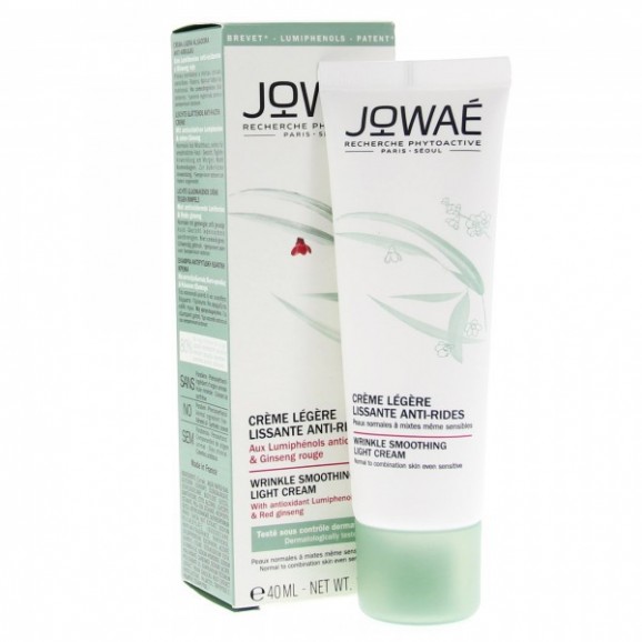 Jowae Crème Lissante Légère Anti Rides 40ml