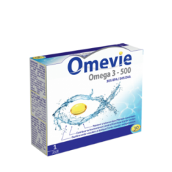 Vital Omevie Omega 3 500 30 Capsules