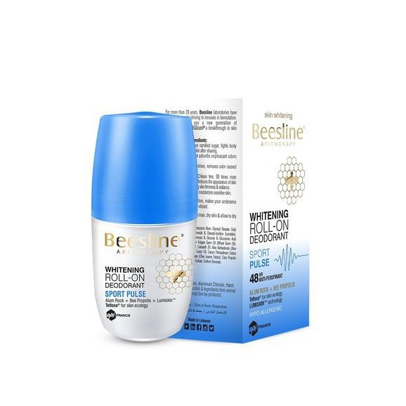 Beesline Whitening Roll-On Déodorant Sport Pulse 50ml