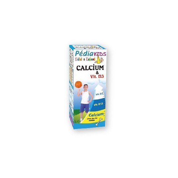 Pédiakids Calcium Vitamine D Sirop 150ml