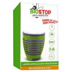 Biostop Lampe Anti Moustiques Anti Insectes