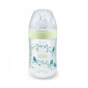 Nuk Biberon Nature Sense Temperature Control 'M' 260ml Plastique Garçon