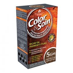3 chênes Color & Soin coloration 5GM Châtain Clair Cappuccino 135ml