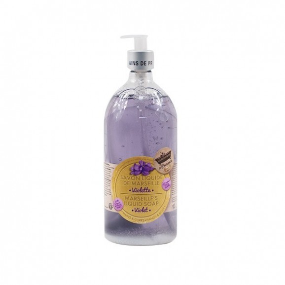 Les Petits Bains de Provence Savon Liquide Violetta 1 Litre