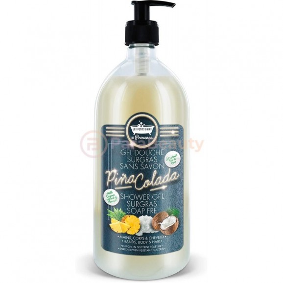 Les Petits Bains de Provence Gel Douche Pinacolada 1 Litre