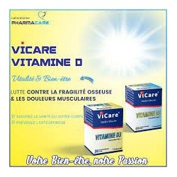 Pharmacare Vicare Vitamine D 400UI 60 Comprimes