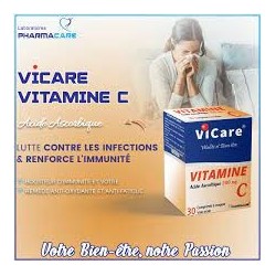 Pharmacare Vicare Vitamine C 30 Comprimés